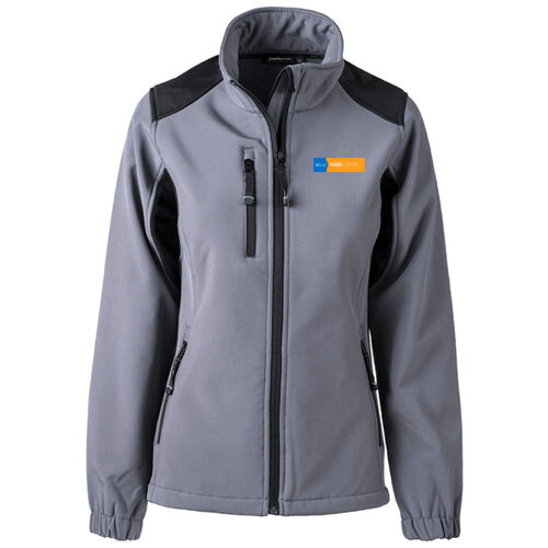 Blusource - Ladies'  Softshell Medium-Weight Jacket Thumbnail